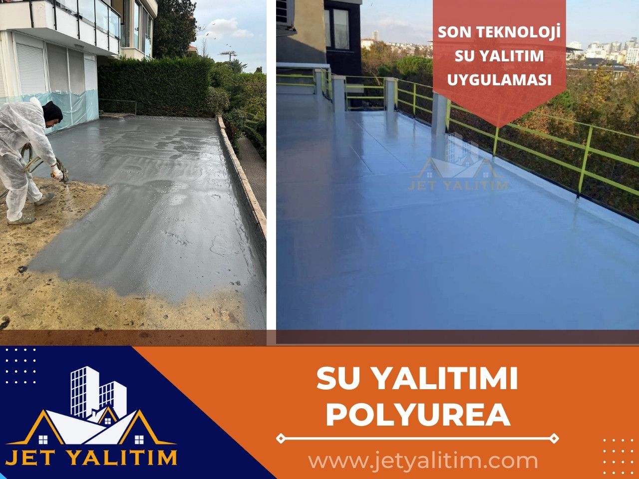 Sprey Polyurea Su Yalıtımı