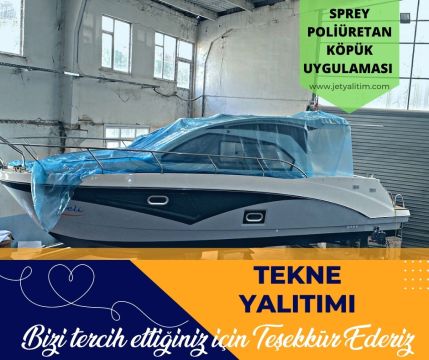 Tekne Poliüretan Köpük Uygulaması