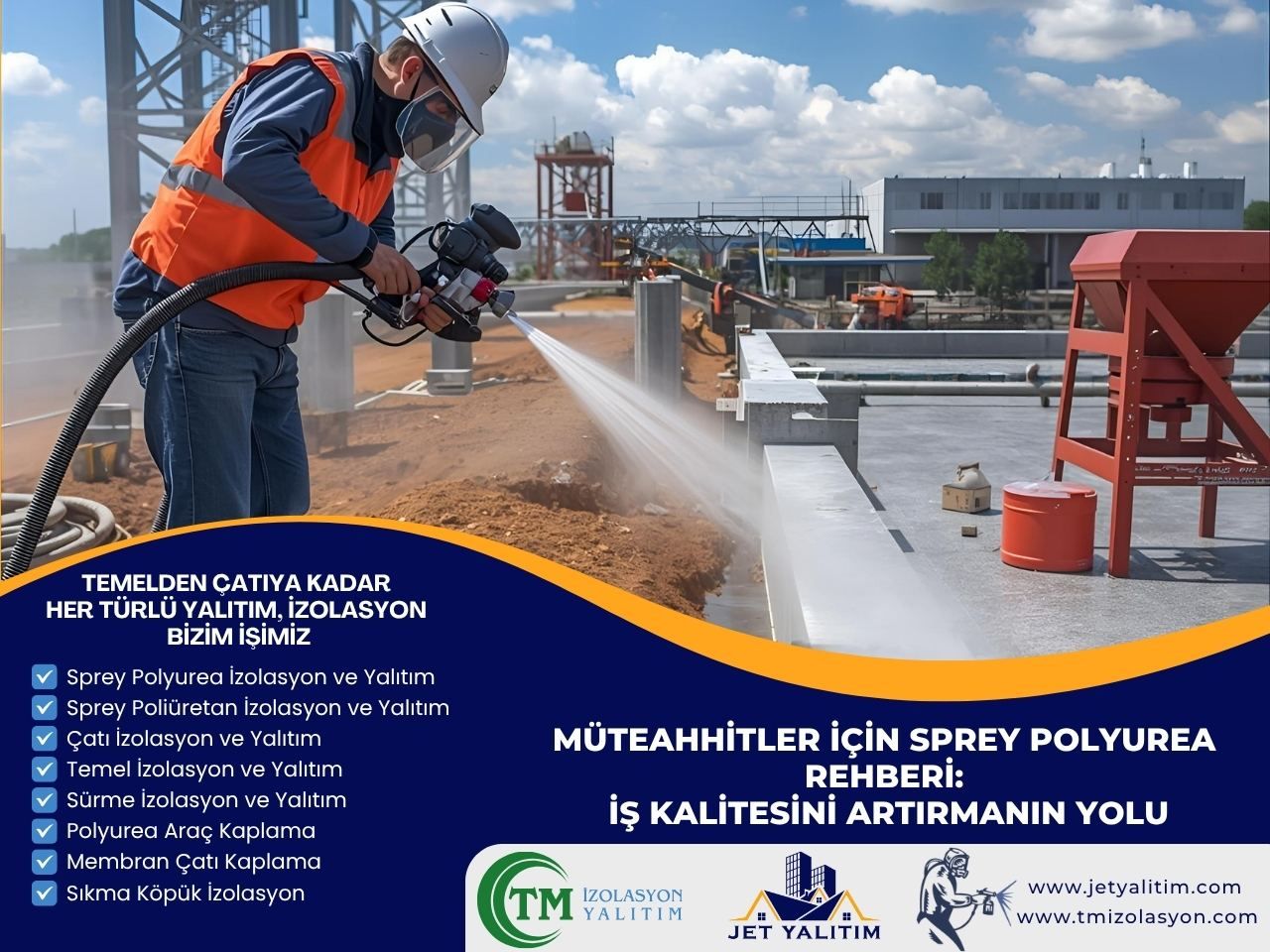 Müteahhitler İçin Sprey Polyurea Rehberi
